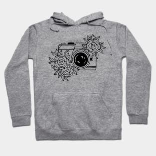 Floral Camera Hoodie